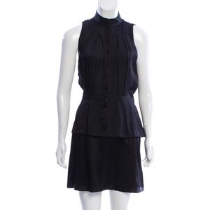 Theyskens’ Theory silk knee length dress